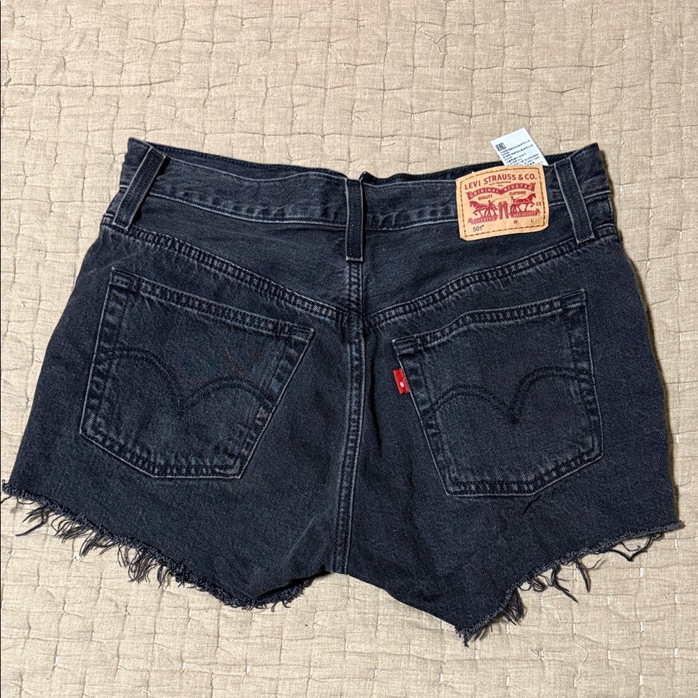 Levi's Women's Dark Denim Jean Shorts